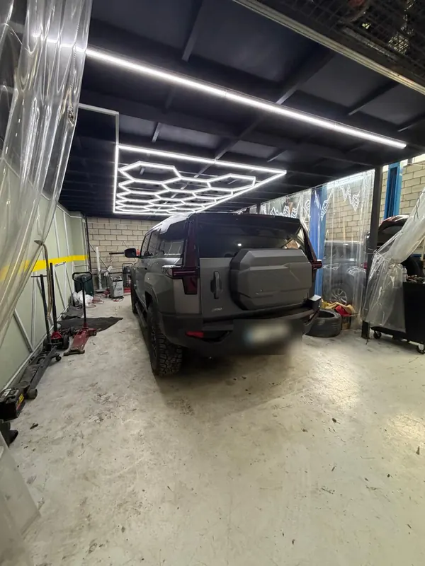 Toyota Land Cruiser in the Garo Garage bay